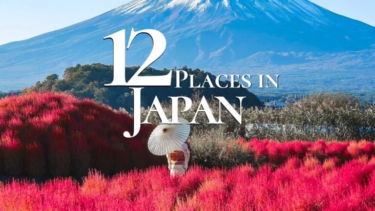 12 Beautiful Places to Visit in JAPAN ??  | Japan Travel Film