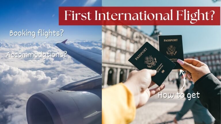 FIRST INTERNATIONAL FLIGHT? Don’t worry | Step by Step Comprehensive Guide for First Time Travellers