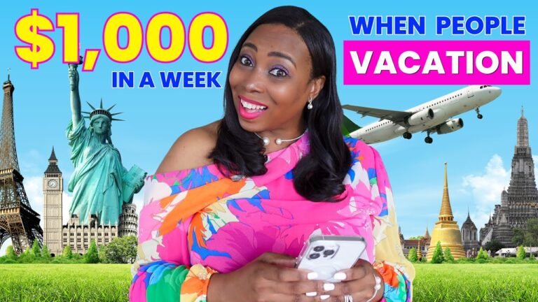How to Make US$1,000 In A Week Helping People To Vacation & Have Fun Using Your Phone (FREE COURSE)