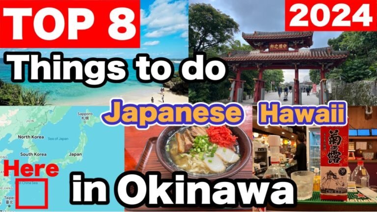 Top 8 Things to Do in Okinawa | JAPAN UPDATED | Japanese Government Announced | Travel Guide 2024
