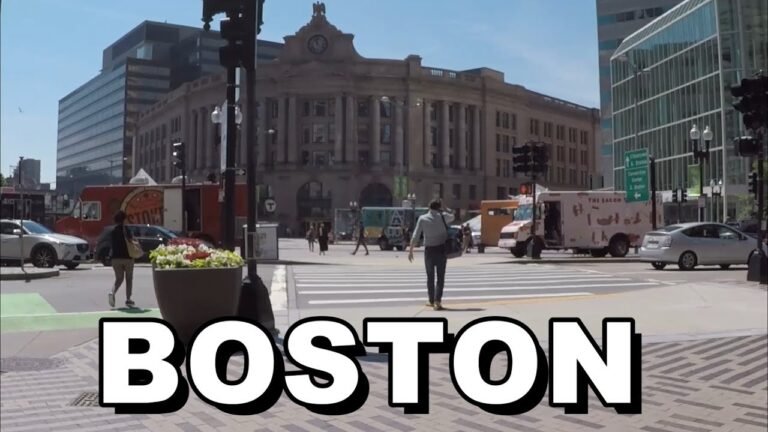Boston, Massachusetts, USA | Street Walk