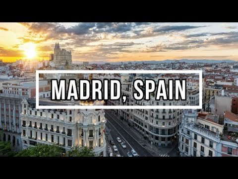 MADRID, SPAIN | AERIAL DRONE TOUR 4K