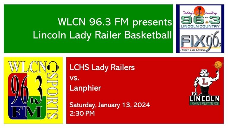 1/13/24 – LCHS Lady Railer basketball vs. Lanphier