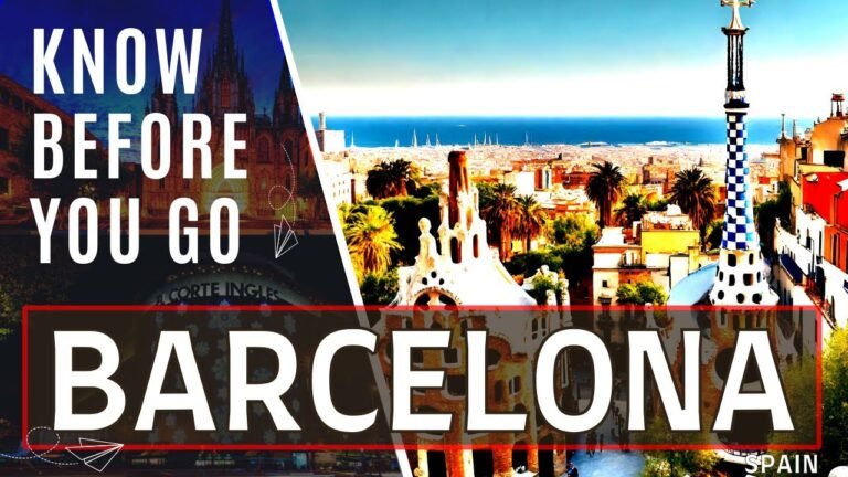 BARCELONA Travel Tips | Must Know BEFORE visiting BARCELONA Spain in 2024