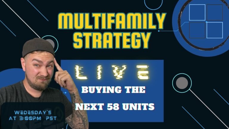 Buying 55 more Units #0 down – Multifamily Strategy Live