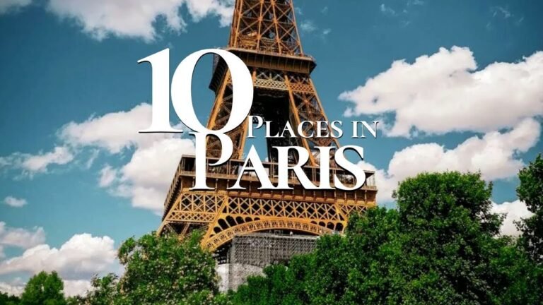 10 Most Beautiful Places to Visit in Paris France ?? | Paris Travel Guide