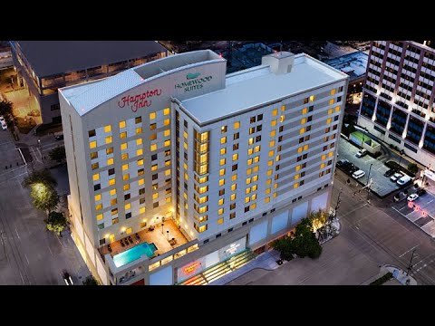 Hampton Inn Houston Downtown – Best Hotels In Houston TX – Video Tour