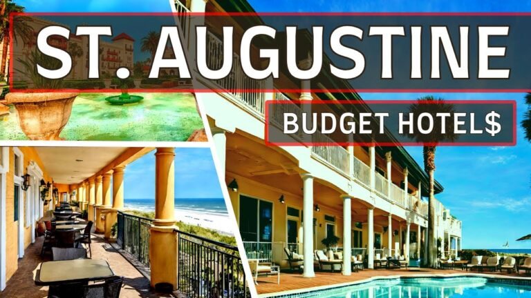 Discover the Best Budget-Friendly Hotels in St. Augustine, Florida (2024)