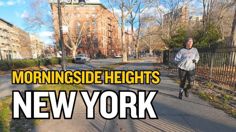 New York City, Morningside Heights | Manhattan – [4K] New York City walking tour