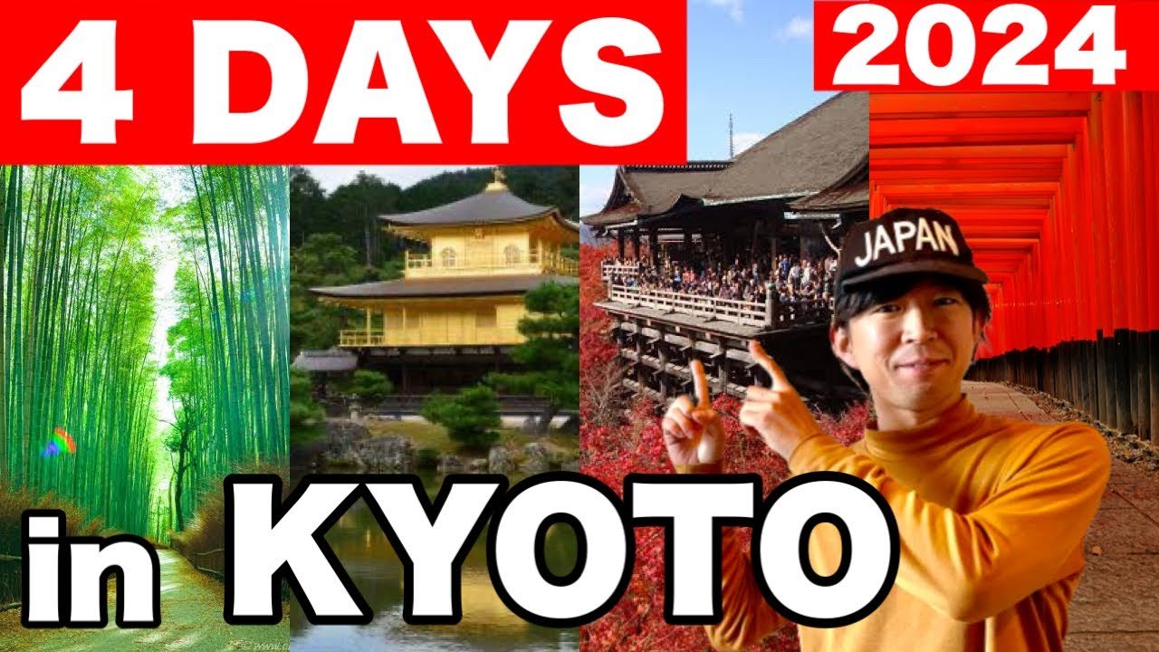 How to Spend 4 Days in KYOTO 2024- Japan Travel Itinerary  | Travel Update 2024 | For First Timers!