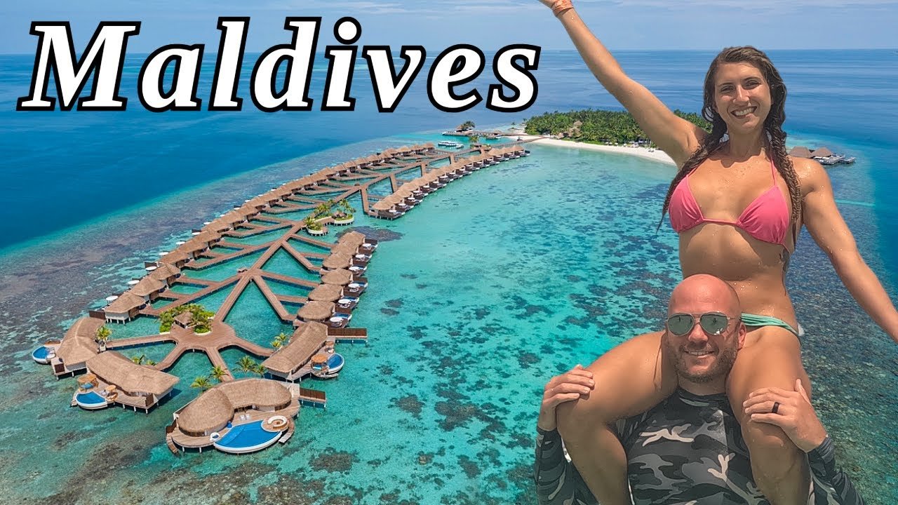 Beaches and Bikinis, Honeymoon in Maldives 4k
