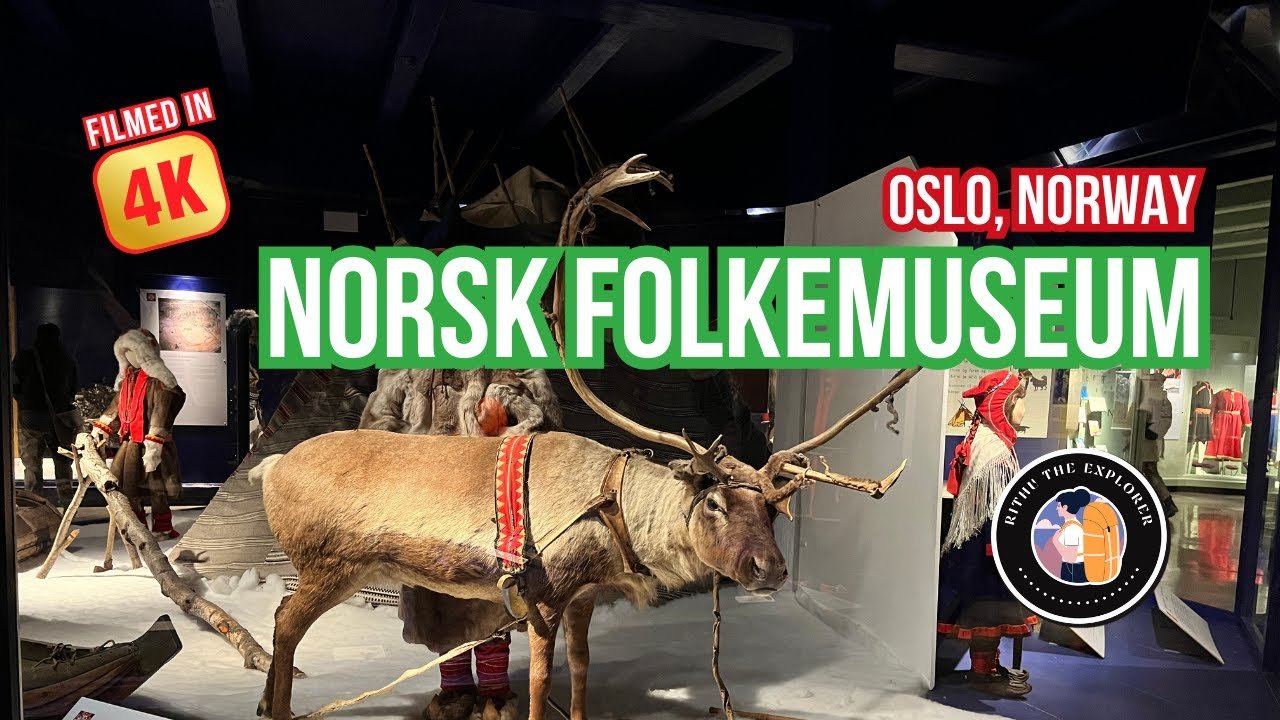 Explore Norsk Folkemuseum’s Cultural Treasures in Oslo – Sámi Artifacts | 4K | Travel | Ep 7