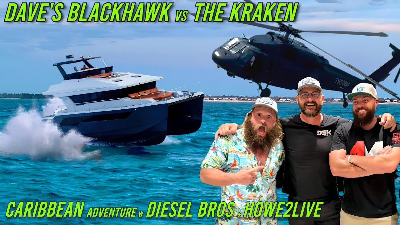 Dave Sparks Blackhawk & The Kraken Rip Through Bahamas – Diesel Bros w Howe2Live Tropical Collab