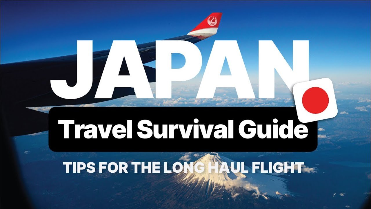 JAPAN TRAVEL SURVIVAL GUIDE: How To Survive a Long Flight in Economy