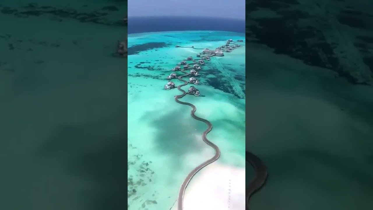 Maldives Beauty|Maldives resorts water villas|Maldives Beach#viral#trending #shorts