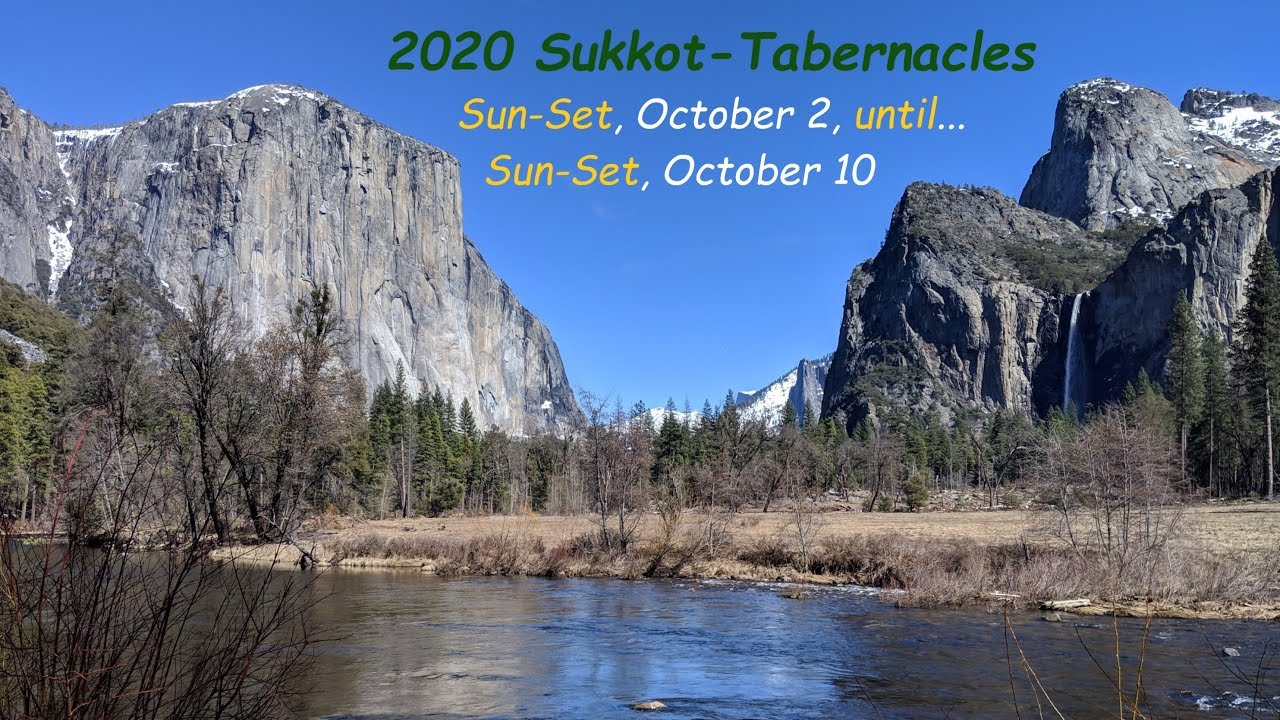 2019 Yosemite 5 min Sukkot Music Slideshow
