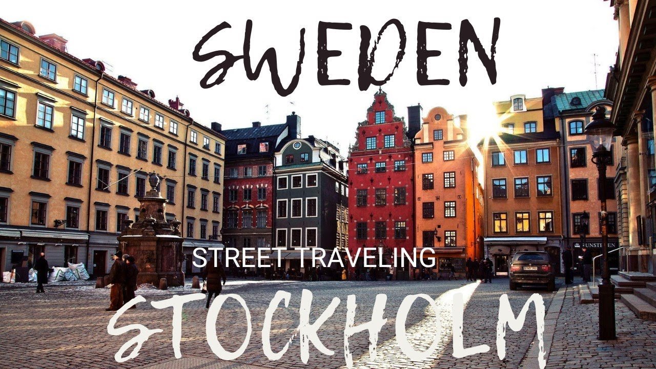 Stockholm | Sweden | Street Walking in Summer | 2024 Full HD 4k | travel video #stockholm