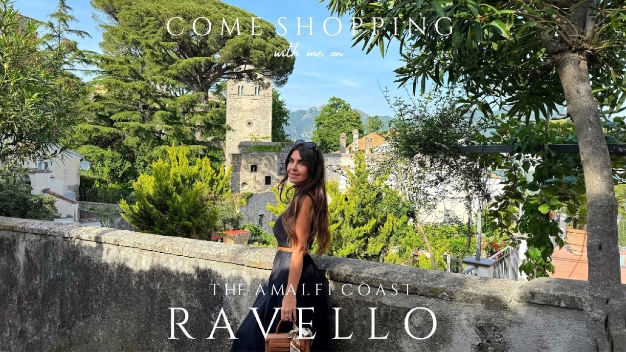 COME SHOPPING WITH ME IN RAVELLO ON THE AMALFI COAST | Alessandra Rosa