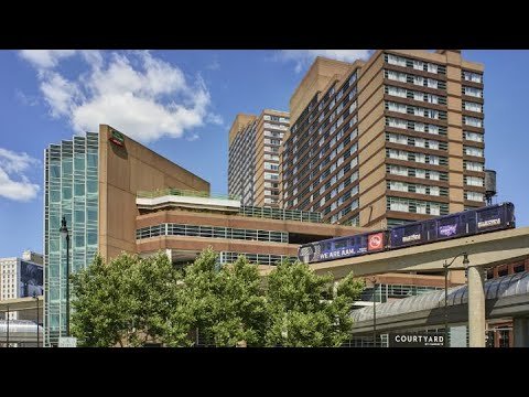 Courtyard Detroit Downtown – Best Hotels In Detroit For Tourists – Video Tour
