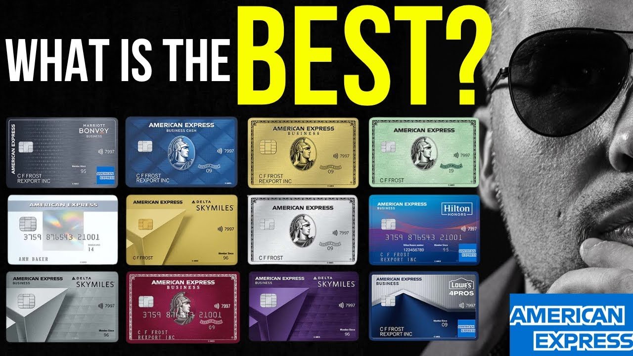 BEST AMERICAN EXPRESS CREDIT CARDS  | Which AMEX CARD is the BEST?