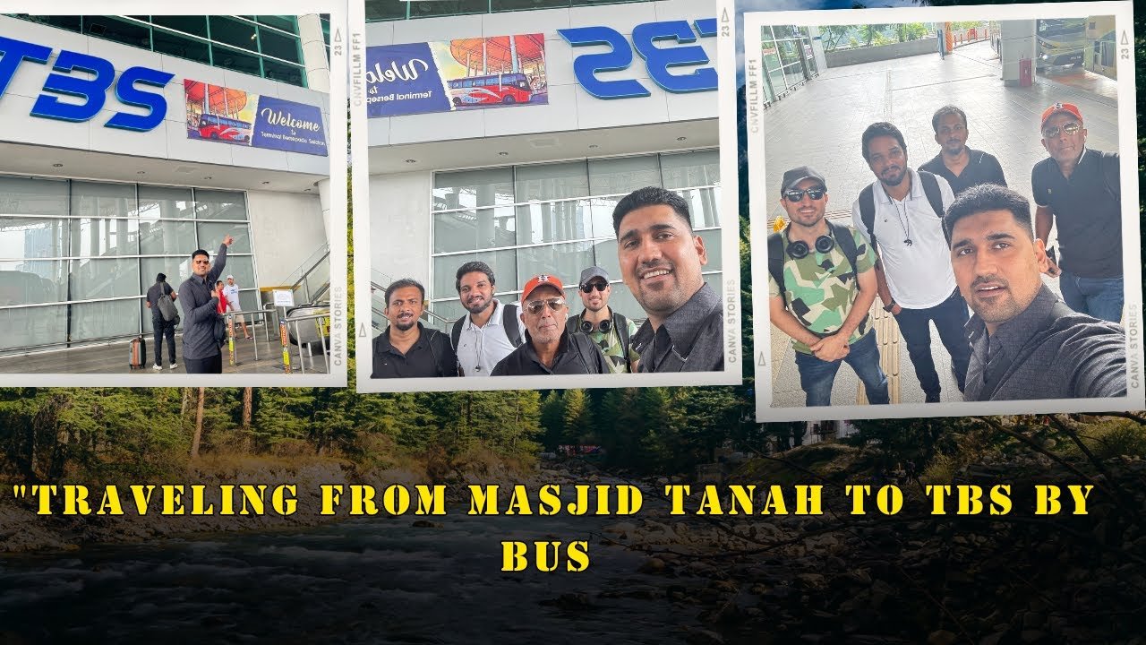 Traveling from Masjid Tanah to TBS by Bus | Scenic Journey in Malaysia